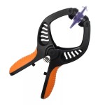 Pliers with suction cups for phone grip, phone support for repair